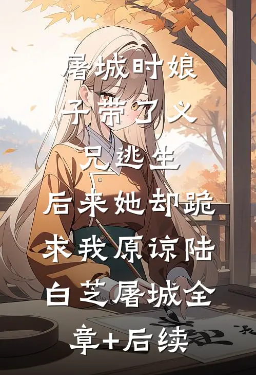 屠城时娘子带了义兄逃生，后来她却跪求我原谅陆白芝屠城全章+后续
