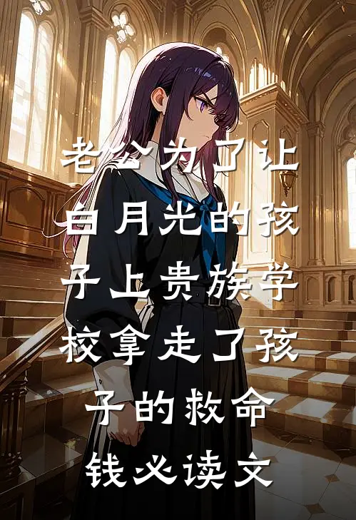 老公为了让白月光的孩子上贵族学校拿走了孩子的救命钱必读文