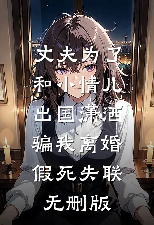丈夫为了和小情儿出国潇洒，骗我离婚假死失联无删版