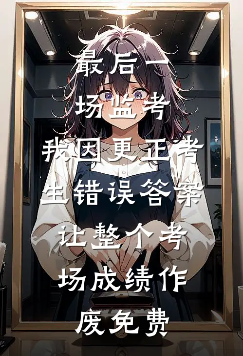 最后一场监考，我因更正考生错误答案，让整个考场成绩作废免费