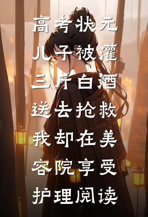 高考状元儿子被灌三斤白酒送去抢救，我却在美容院享受护理阅读