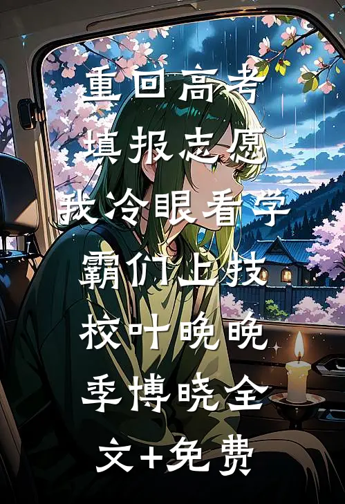 重回高考填报志愿，我冷眼看学霸们上技校叶晚晚季博晓全文+免费