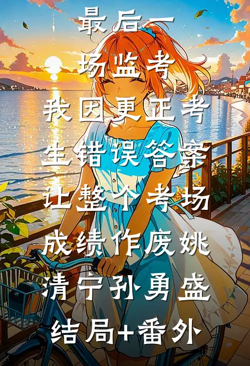 最后一场监考，我因更正考生错误答案，让整个考场成绩作废姚清宁孙勇盛结局+番外