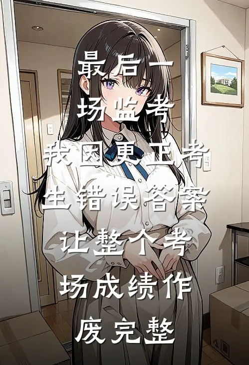 最后一场监考，我因更正考生错误答案，让整个考场成绩作废完整