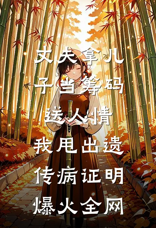 丈夫拿儿子当筹码送人情，我甩出遗传病证明爆火全网
