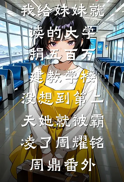 我给妹妹就读的大学捐五百万建教学楼，没想到第二天她就被霸凌了周耀铭周鼎番外