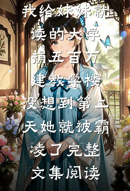 我给妹妹就读的大学捐五百万建教学楼，没想到第二天她就被霸凌了完整文集阅读