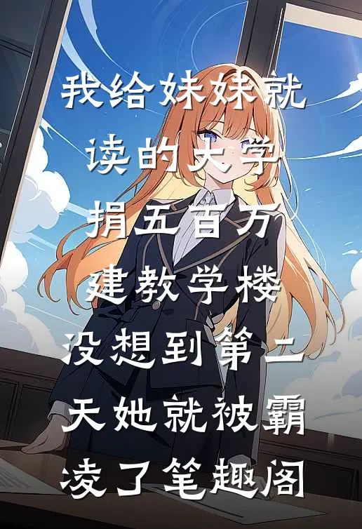 我给妹妹就读的大学捐五百万建教学楼，没想到第二天她就被霸凌了笔趣阁