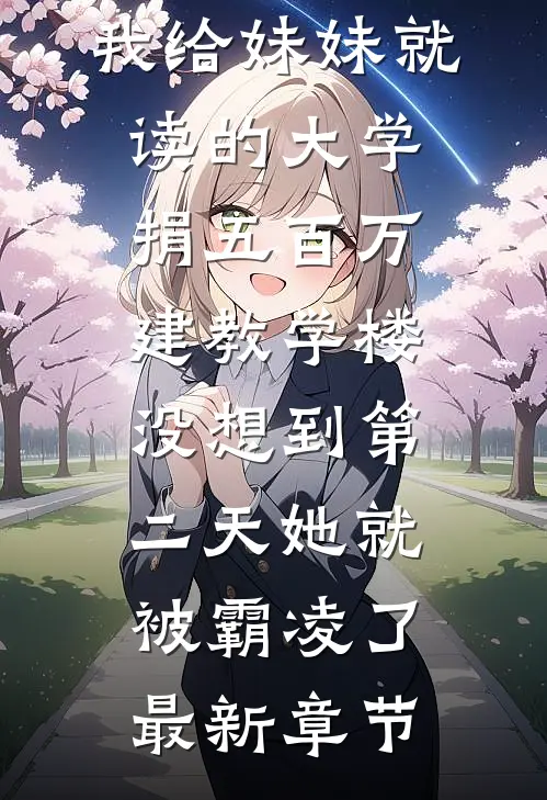 我给妹妹就读的大学捐五百万建教学楼，没想到第二天她就被霸凌了最新章节