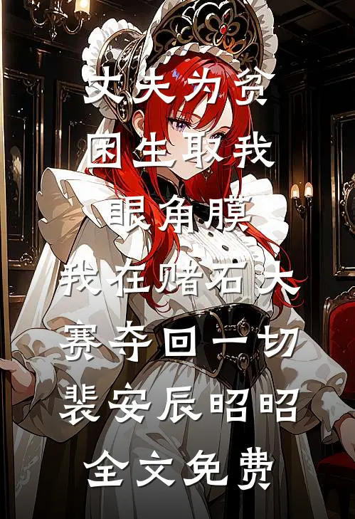 丈夫为贫困生取我眼角膜，我在赌石大赛夺回一切裴安辰昭昭全文免费