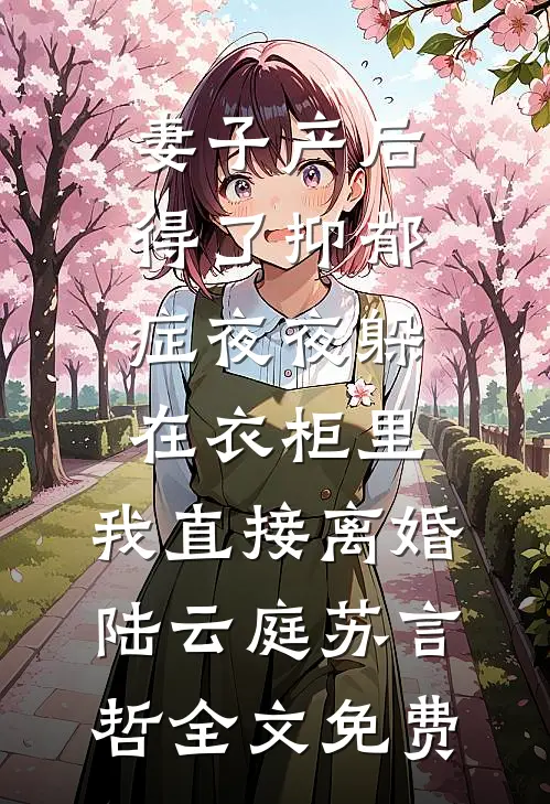妻子产后得了抑郁症夜夜躲在衣柜里，我直接离婚陆云庭苏言哲全文免费