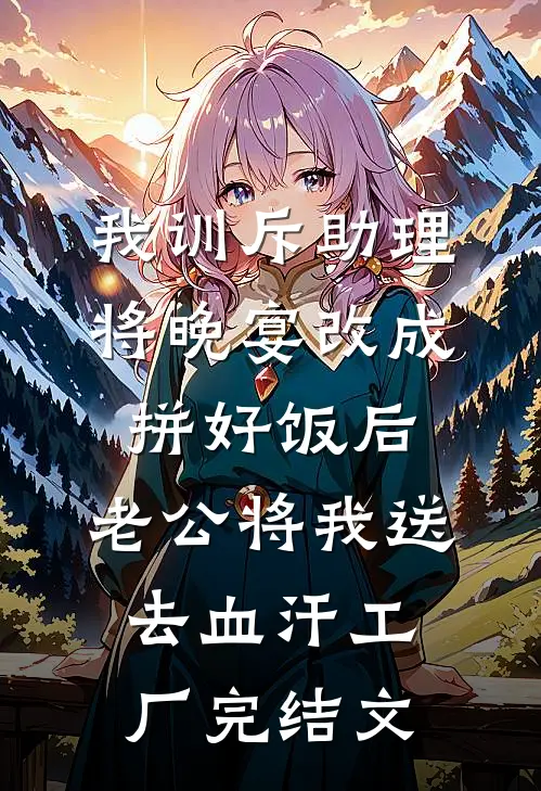 我训斥助理将晚宴改成拼好饭后，老公将我送去血汗工厂完结文