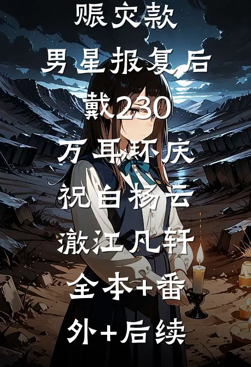父亲查出男星贪污赈灾款，男星报复后戴230万耳环庆祝白杨云澈江凡轩全本+番外+后续