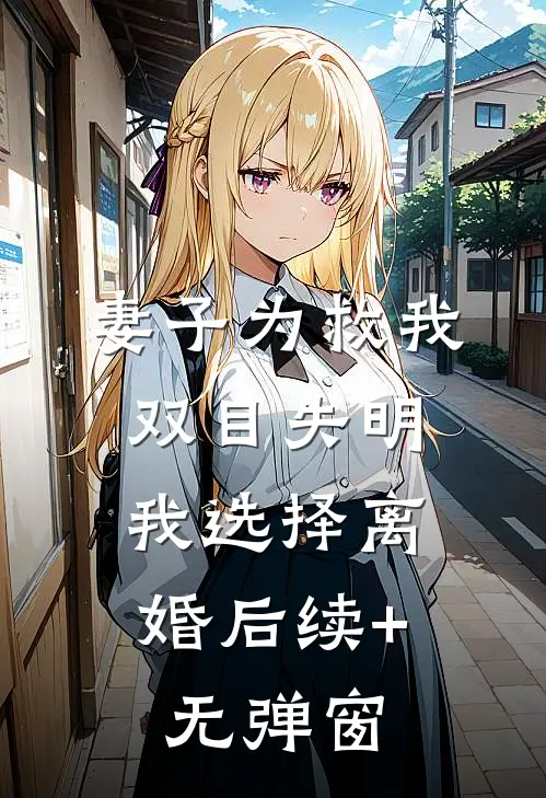 妻子为救我双目失明，我选择离婚后续+无弹窗