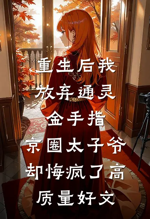 重生后我放弃通灵金手指，京圈太子爷却悔疯了高质量好文