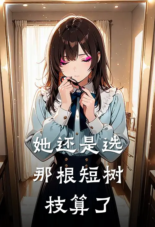 她还是选那根短树枝算了