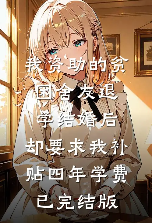 我资助的贫困舍友退学结婚后，却要求我补贴四年学费已完结版