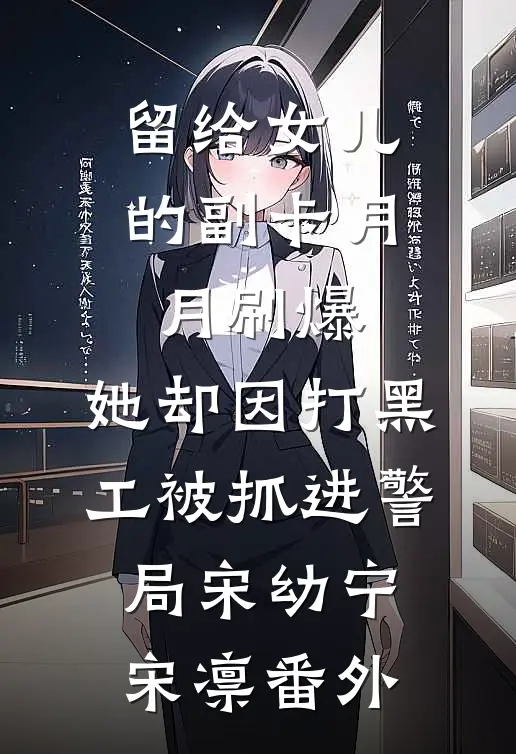 留给女儿的副卡月月刷爆，她却因打黑工被抓进警局宋幼宁宋凛番外