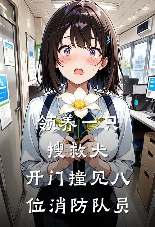 领养一只搜救犬,开门撞见八位消防队员
