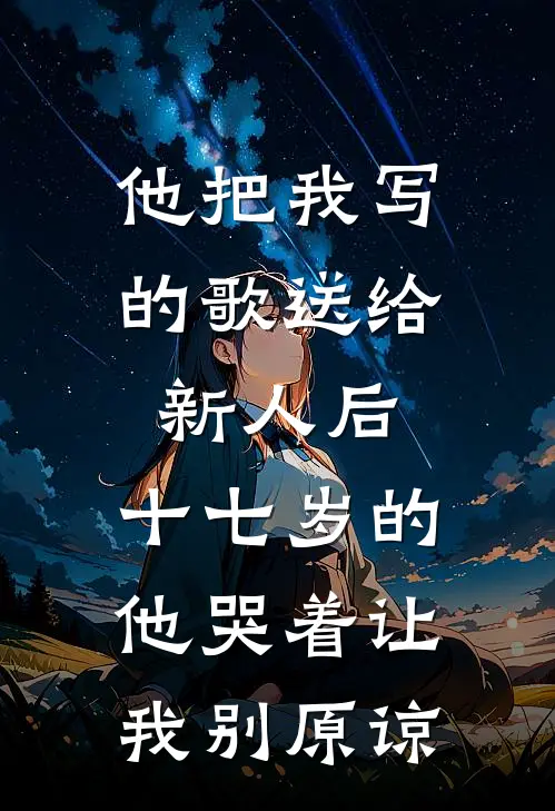 他把我写的歌送给新人后,十七岁的他哭着让我别原谅
