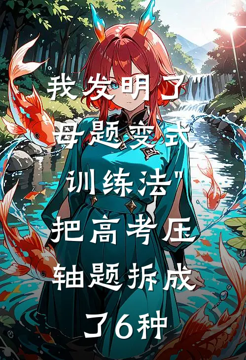 我发明了"母题变式训练法",把高考压轴题拆成了6种