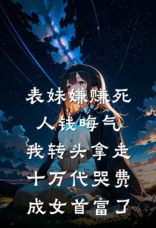 表妹嫌赚死人钱晦气,我转头拿走十万代哭费成女首富了