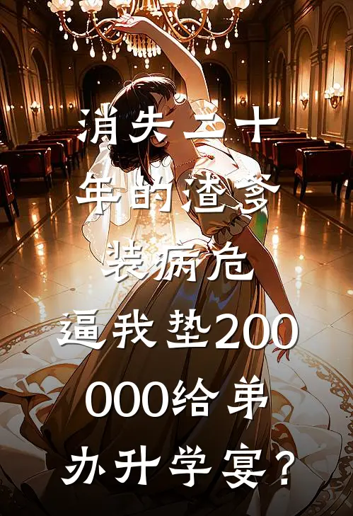消失二十年的渣爹装病危,逼我垫200000给弟办升学宴?