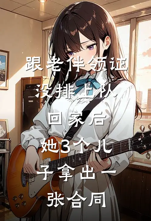 跟老伴领证没排上队，回家后，她3个儿子拿出一张合同