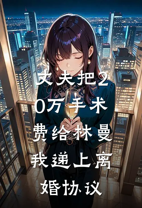 丈夫把20万手术费给林曼，我递上离婚协议