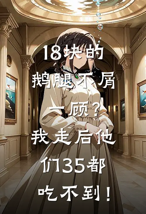18块的鹅腿不屑一顾?我走后他们35都吃不到!