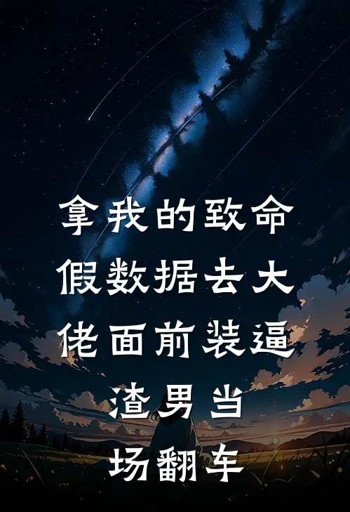 拿我的致命假数据去大佬面前装逼，渣男当场翻车
