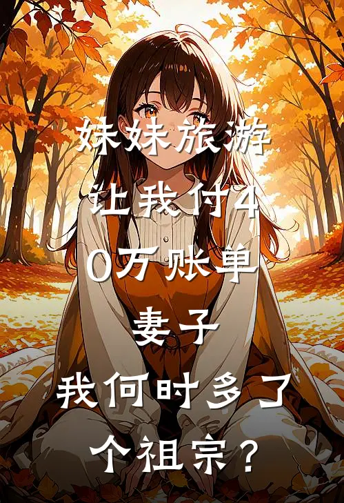 妹妹旅游让我付40万账单,妻子:我何时多了个祖宗?