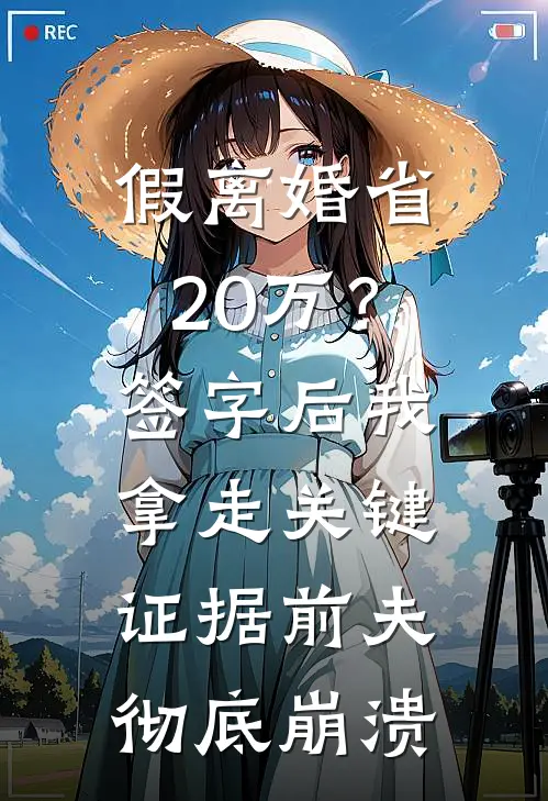 假离婚省20万？签字后我拿走关键证据，前夫彻底崩溃