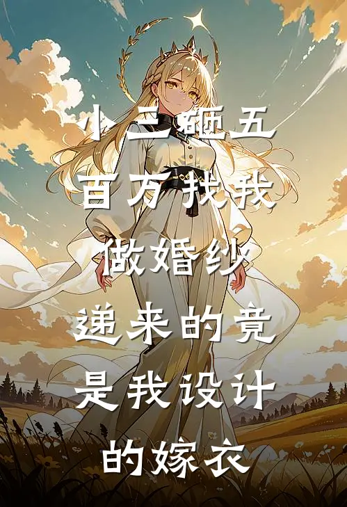 小三砸五百万找我做婚纱,递来的竟是我设计的嫁衣