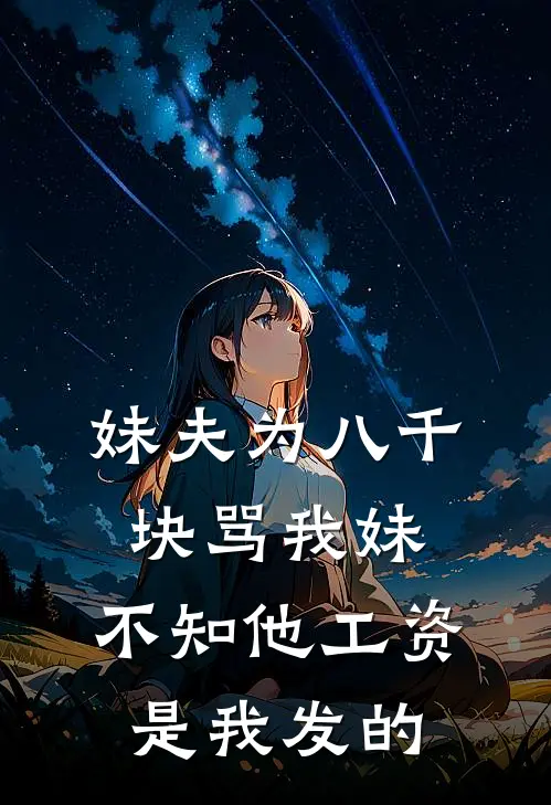 妹夫为八千块骂我妹，不知他工资是我发的