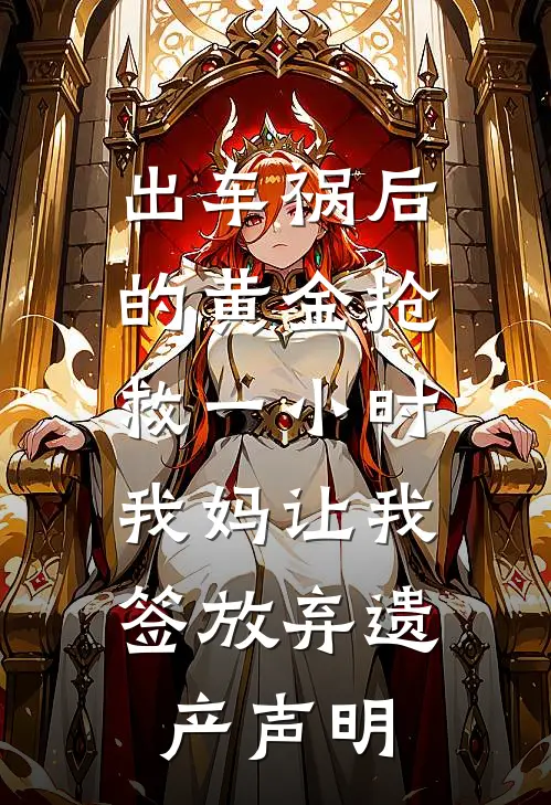 出车祸后的黄金抢救一小时，我妈让我签放弃遗产声明