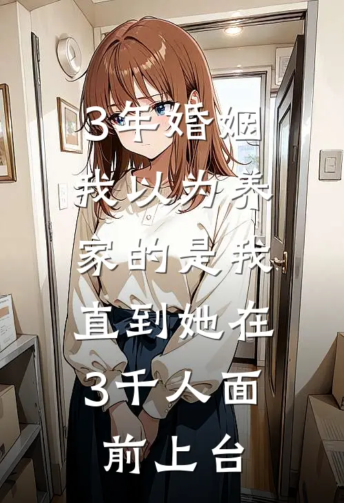 3年婚姻我以为养家的是我，直到她在3千人面前上台