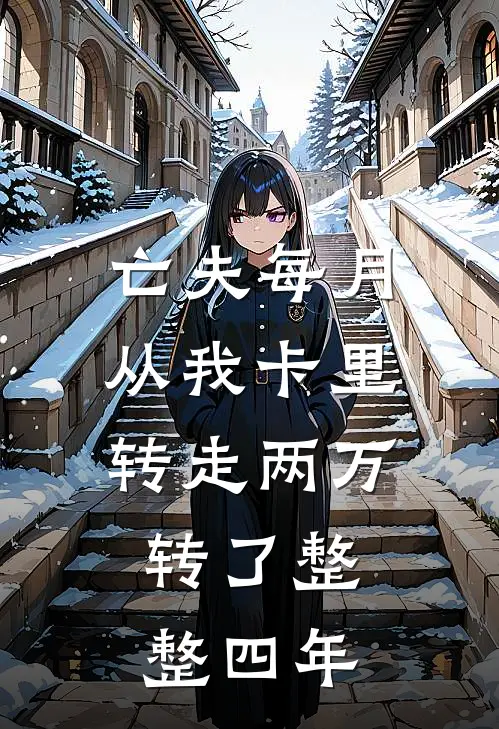 亡夫每月从我卡里转走两万,转了整整四年