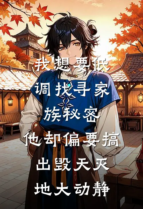 我想要低调找寻家族秘密，他却偏要搞出毁天灭地大动静