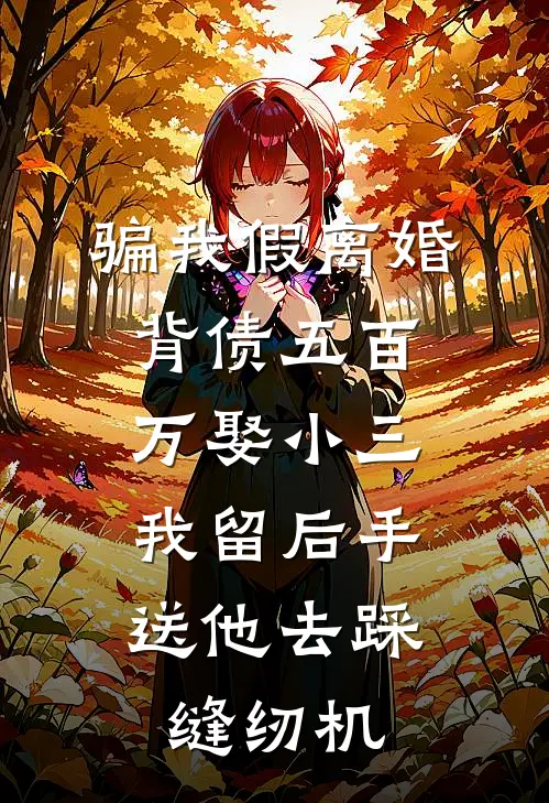 骗我假离婚背债五百万娶小三,我留后手送他去踩缝纫机