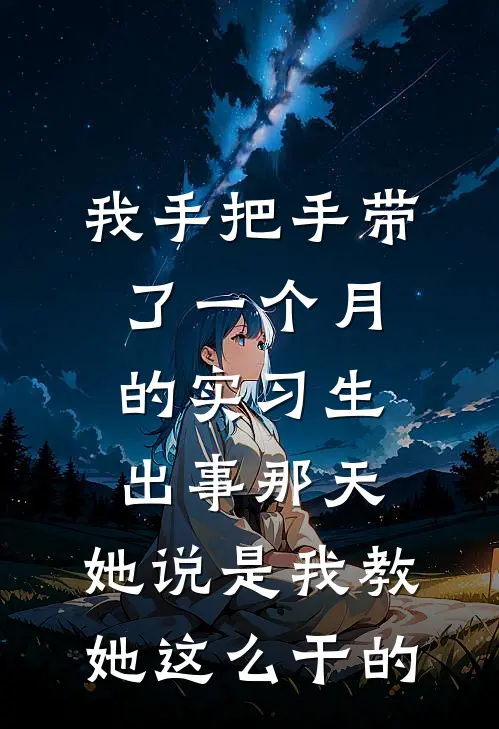 我手把手带了一个月的实习生,出事那天,她说是我教她这么干的