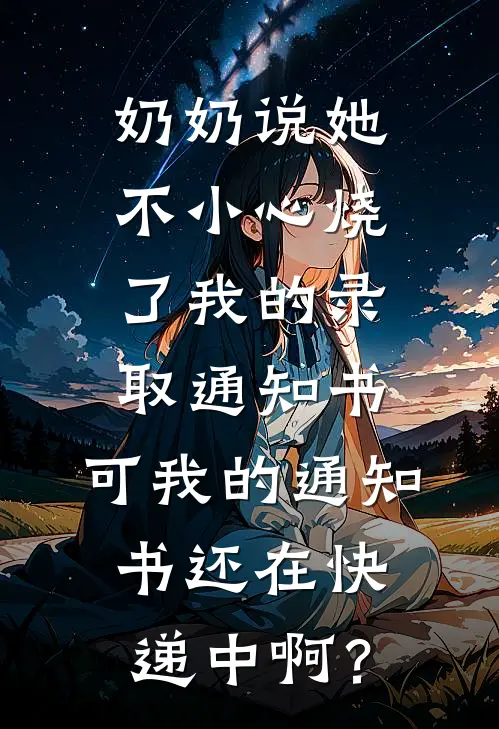 奶奶说她不小心烧了我的录取通知书，可我的通知书还在快递中啊？