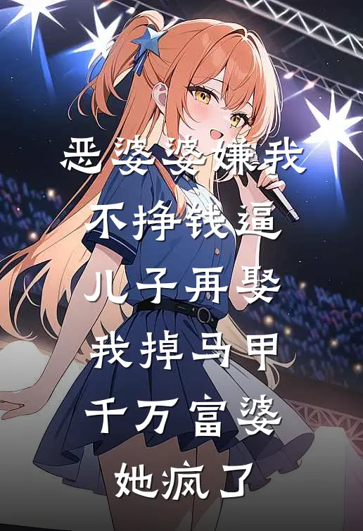 恶婆婆嫌我不挣钱逼儿子再娶,我掉马甲千万富婆她疯了