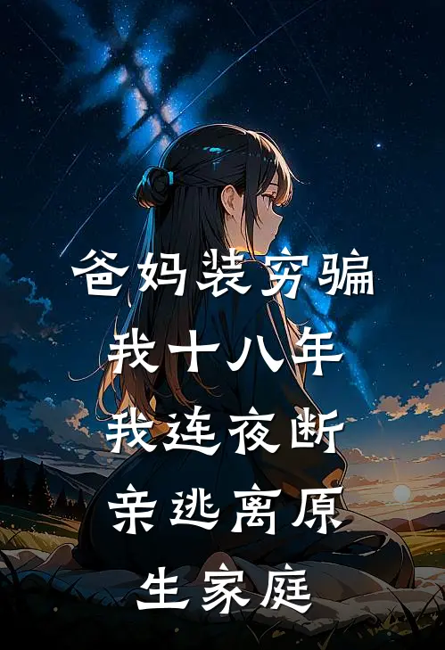 爸妈装穷骗我十八年,我连夜断亲逃离原生家庭