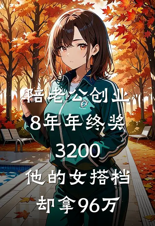 陪老公创业8年年终奖3200,他的女搭档却拿96万