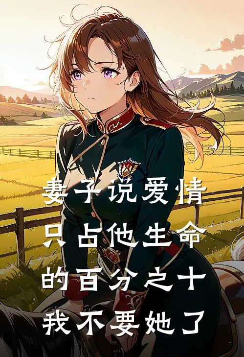 妻子说爱情只占他生命的百分之十,我不要她了