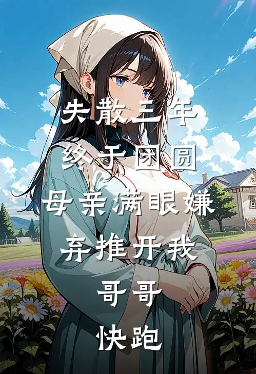 失散三年终于团圆,母亲满眼嫌弃推开我,哥哥:快跑