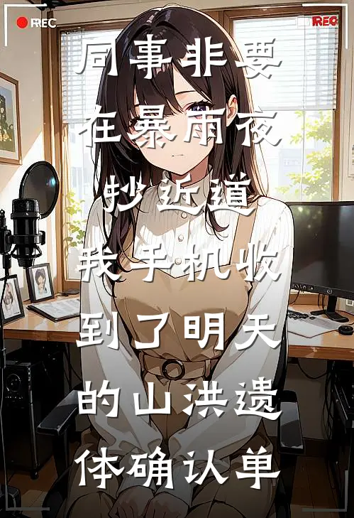 同事非要在暴雨夜抄近道,我手机收到了明天的山洪遗体确认单