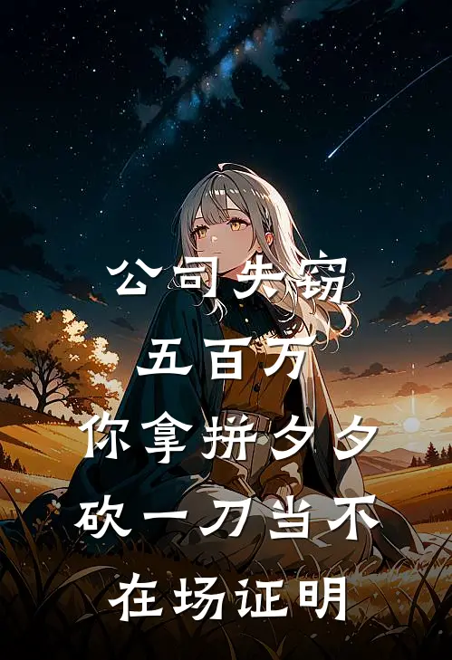 公司失窃五百万,你拿拼夕夕砍一刀当不在场证明