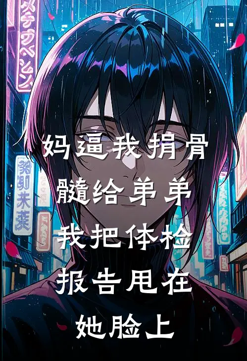 妈逼我捐骨髓给弟弟，我把体检报告甩在她脸上
